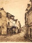 Verkocht.IJkelenstam.H.IJkelenstam.Geb.1897.Oud straatje in Frankrijk.